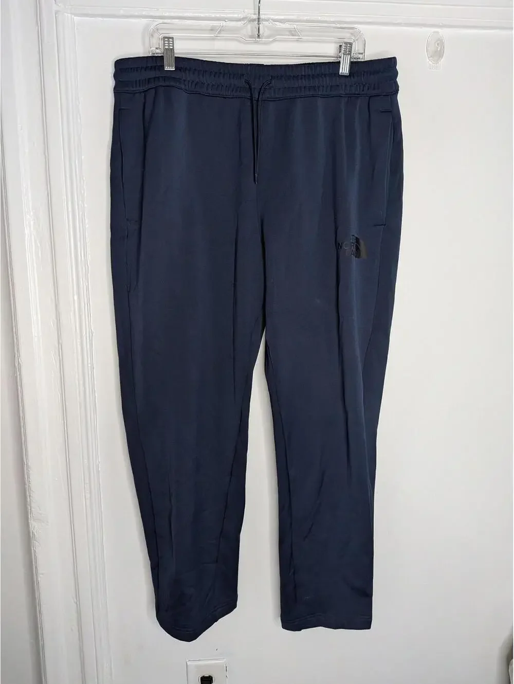 The North Face Sweatpants Mens XL Blue Fleece Elastic Waist Tapered Jogger